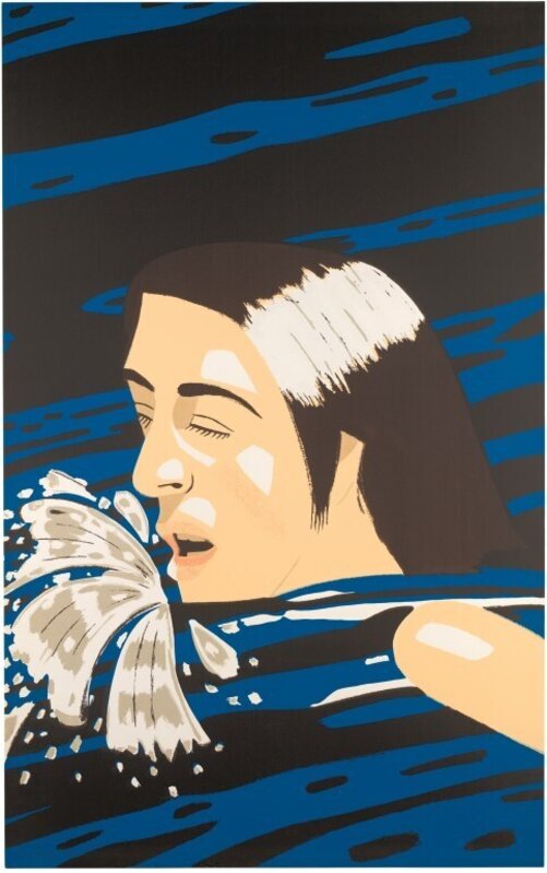 Alex Katz, ‘Olympic Swimmer’, 1976, Print, Screenprint, Adam Baumgold Gallery