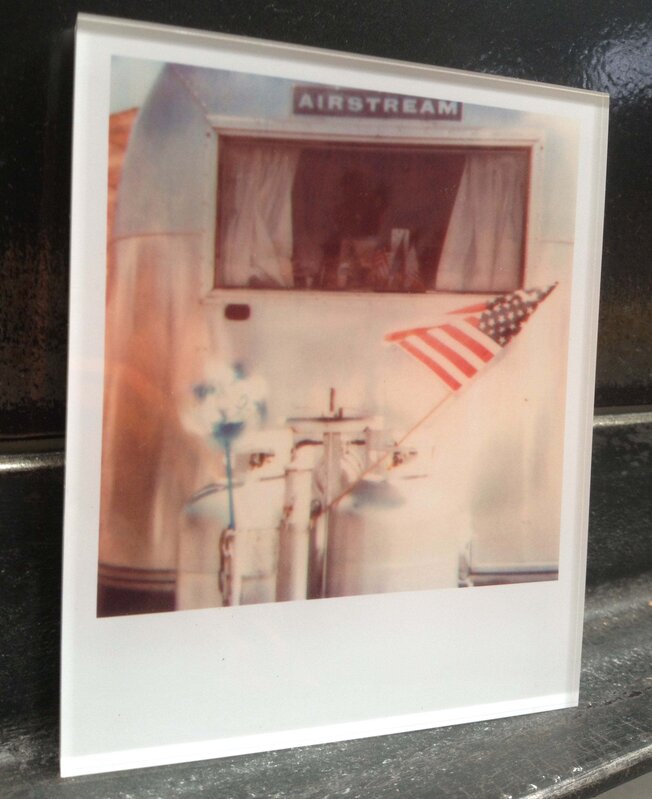 Stefanie Schneider, ‘Stefanie Schneider's Minis 'Airstream' (29 Palms, CA)’, 1999, Photography, Lambda digital Color Photographs based on a Polaroid. Sandwiched in between Plexiglass (thickness 0.7cm), Instantdreams
