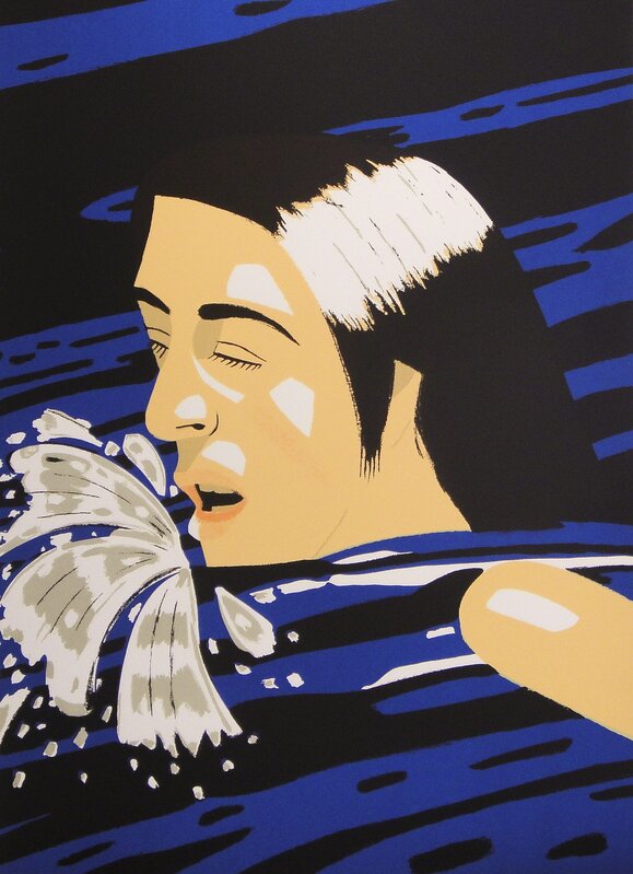 Alex Katz, ‘Olympic Swimmer’, 1976, Print, Screenprint, Galeria Miguel Nabinho