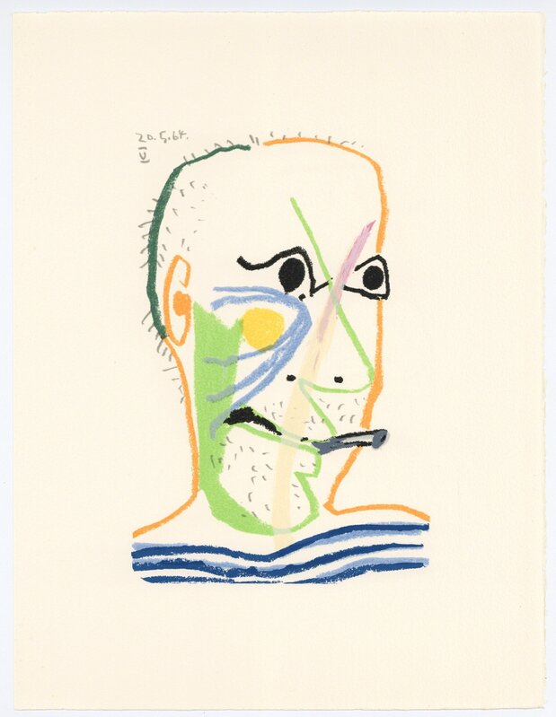 Pablo Picasso, ‘Le Gout du Bonheur’, 1970, Reproduction, Lithograph in colours, Art Republic