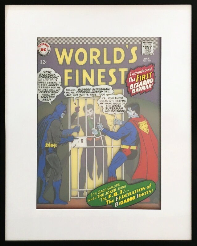 Michael Suchta, ‘World's Finest Vol.1, No.156’, 2017, Painting, Acrylic on Layered Plexiglass, Bruce Lurie Gallery