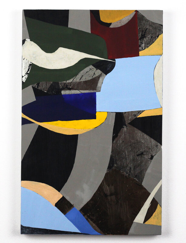 Scott Olson, ‘Untitled’, 2019, Painting, Egg tempera, white gold, and bole on marble dust panel, Galerie Nordenhake
