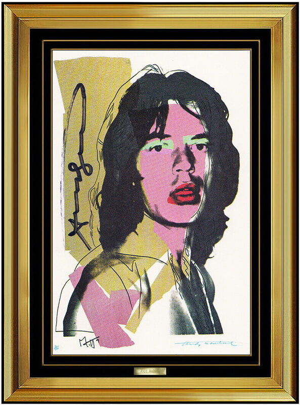 Andy Warhol, ‘Mick Jagger (Invitation)’, 1975, Ephemera or Merchandise, Offset Color Lithograph, Original Art Broker