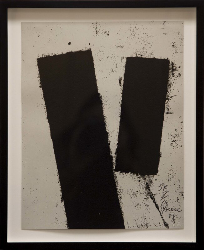 Richard Serra, ‘Promenade Notebook Drawing for Obama’, 2008, Print, One-color etching, Friends Seminary Benefit Auction