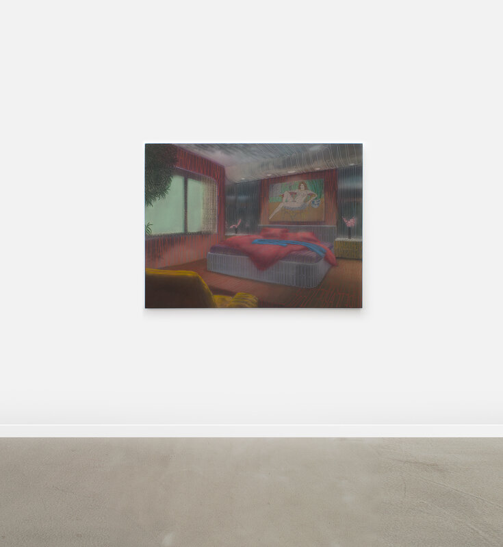 Thomas Broomé, ‘ShadowPlay in MirrorLand’, 2021, Painting, Available Availability Acrylic, Bendana | Pinel Art Contemporain