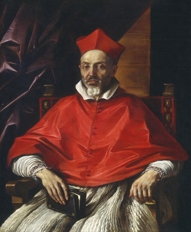 Guercino, ‘Cardinal Francesco Cennini’, 1625, Painting, Oil on canvas, National Gallery of Art, Washington, D.C.