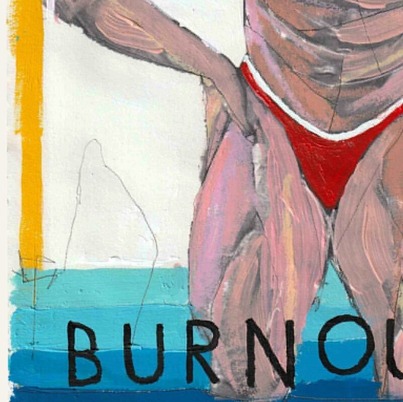 Fabio Coruzzi, ‘Burnout’, 2019, Drawing, Collage or other Work on Paper, Acrylic, Oil Pastel, Gel Ink, Graphite on Paper, Artspace Warehouse