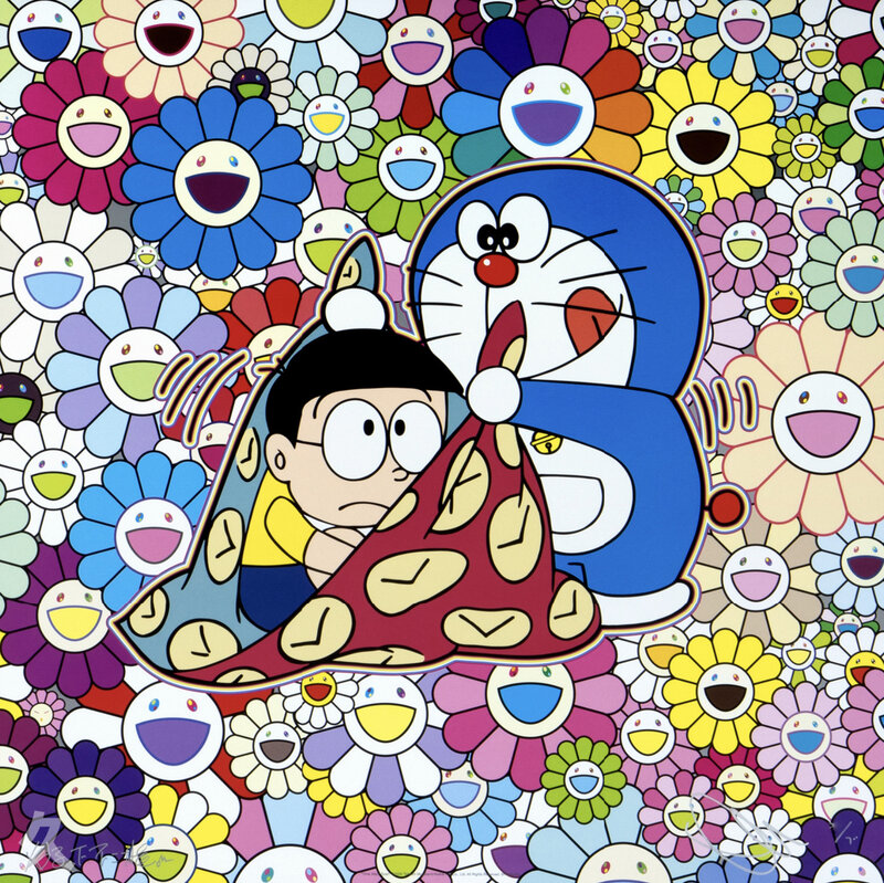 Takashi Murakami, ‘TIME WRAP SCARF ’, 2021, Print, Offset Lithograph, Dope! Gallery