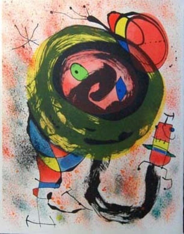 Joan Miró, ‘The Seers V (Les Voyants)’, 1970, Print, Lithograph on Rives paper with full margins, Baterbys