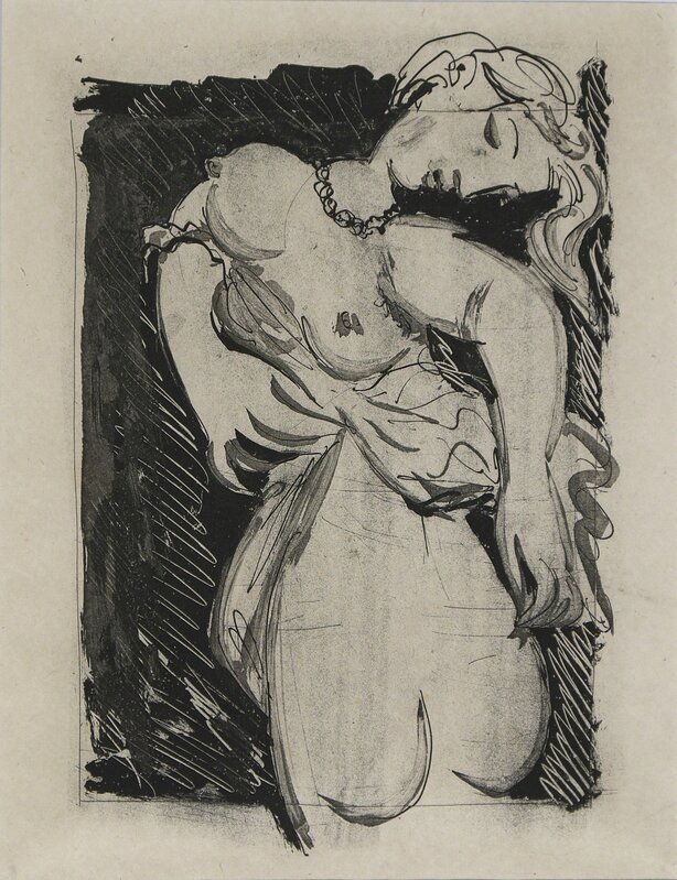 Pablo Picasso, ‘La Puce (Marie-Thérèse), "The Flea"’, 1936 -1942, Drawing, Collage or other Work on Paper, Etching and aquatint on Chine se paper, Galerie Jean-François Cazeau