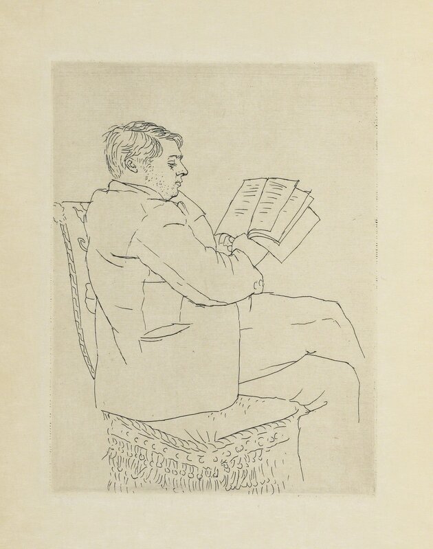 Pablo Picasso, ‘Pierre Reverdy, Cravates de chanvre, éditions Nord-Sud, Paris, 1922’, Print, The complete book of three etchings, with an additional canceled impression
of B. 46, on Imperial Japon paper, Christie's