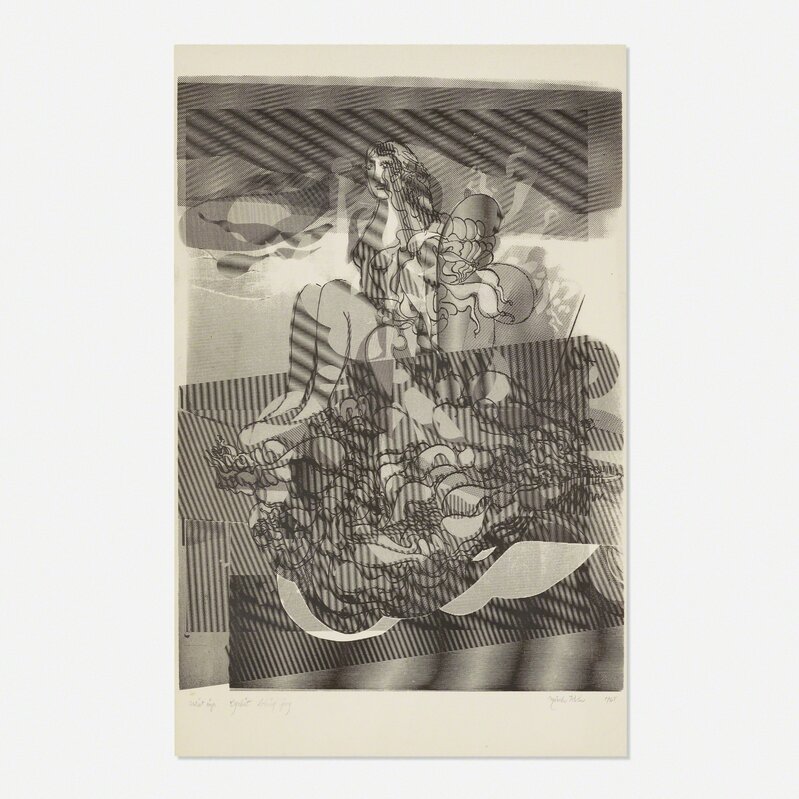 Misch Kohn, ‘Blind Joy’, 1968, Print, Lithograph and letterpress on paper, Rago/Wright/LAMA/Toomey & Co.