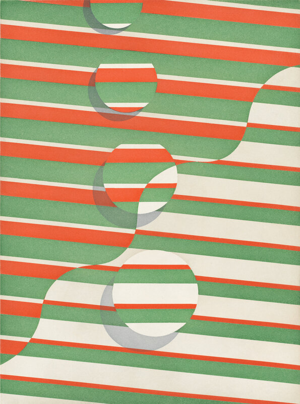Tomma Abts, ‘Untitled (wavy line)’, 2015, Print, Color aquatint, Crown Point Press