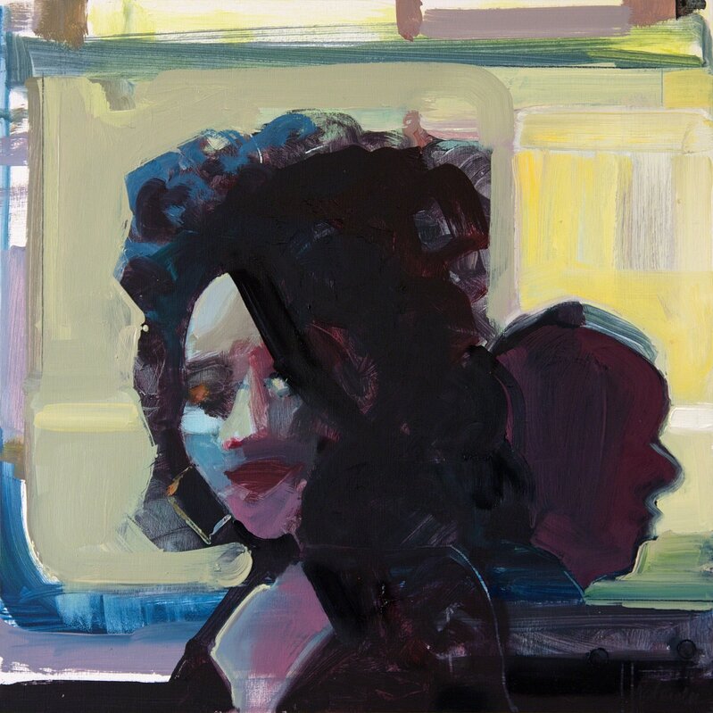 Janet Pedersen, ‘Passing Glance’, 2018, Painting, Oil on cradleboard, 440 Gallery 