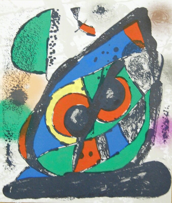 Joan Miró, ‘Litografia Original I’, 1972, Reproduction, Lithograph on paper, Baterbys