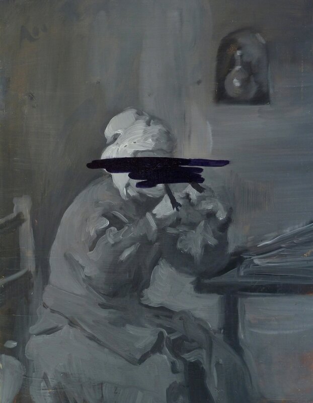Tom Ellis, ‘Feeler Thinker Burner No.1’, 2011, Painting, Oil on board, Eleni Koroneou
