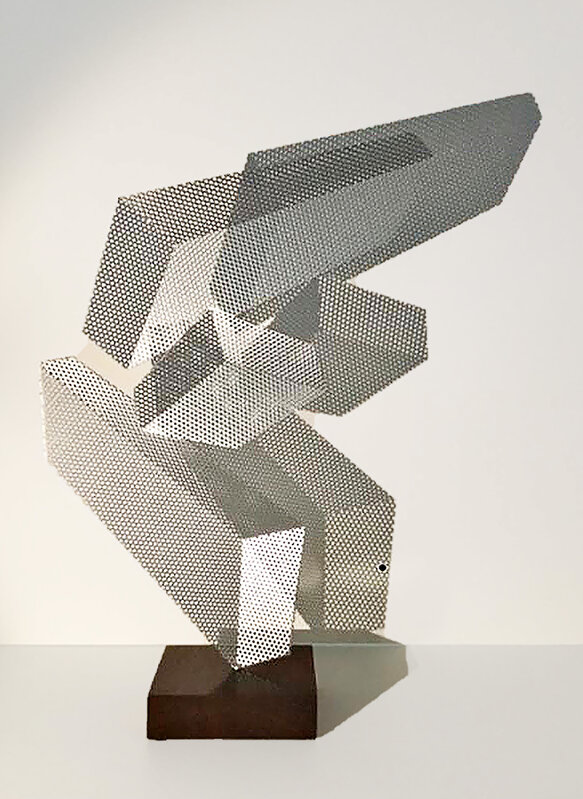 Rafael Barrios, ‘Acrobática perforada’, 2016, Sculpture, Micro-perforated lacquered steel, Proyecto H / Galería Hispánica