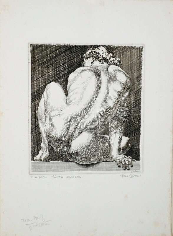 Paul Cadmus, ‘NUDO #1, NUDO #2 AND NUDO #3’, 1984, Print, Etching, Edward T. Pollack Fine Arts