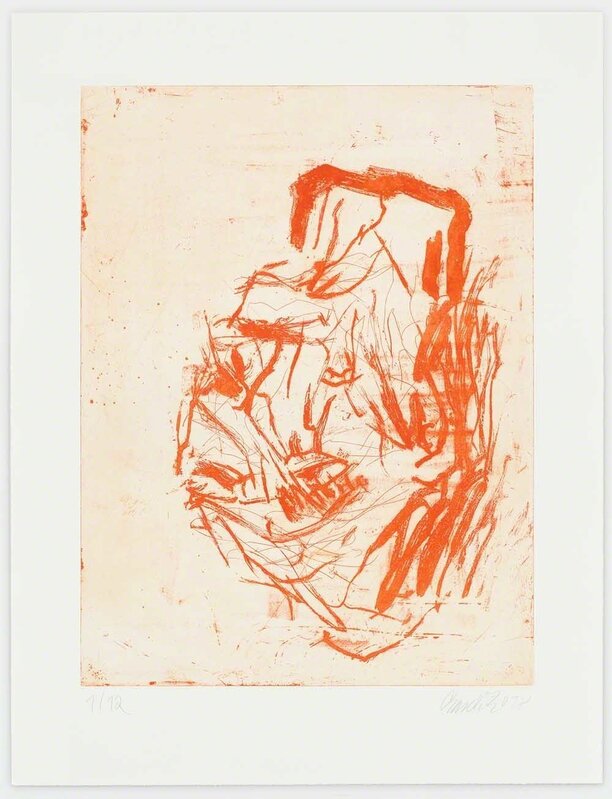 Georg Baselitz, ‘Otto Dix’, 2018, Print, Etching and aquatint, Cristea Roberts Gallery