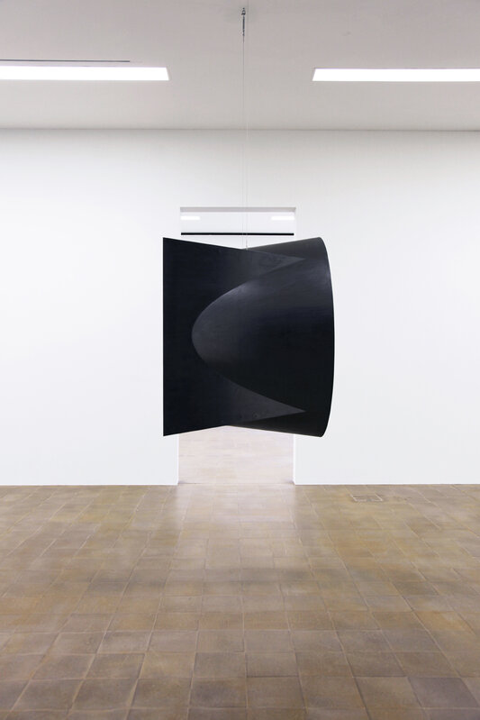 Troika, ‘Polar Spectrum’, 2015, Sculpture, Wood, graphite, and black flock, OMR