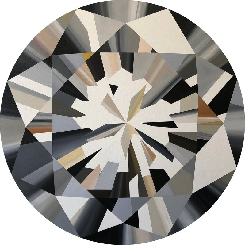 Kurt Pio, ‘Clear Diamond (nude tones)’, 2018, Painting, Incontemporary