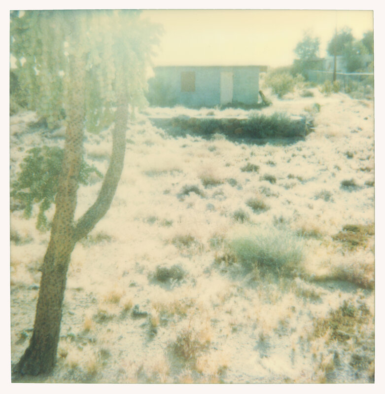Stefanie Schneider, ‘Blue House, triptych, mounted’, 1998, Photography, Analog C-Prints,  hand-printed by the artist, based on 3 original expired Polaroid photographs, mounted on Aluminum with matte UV-Protection, Instantdreams