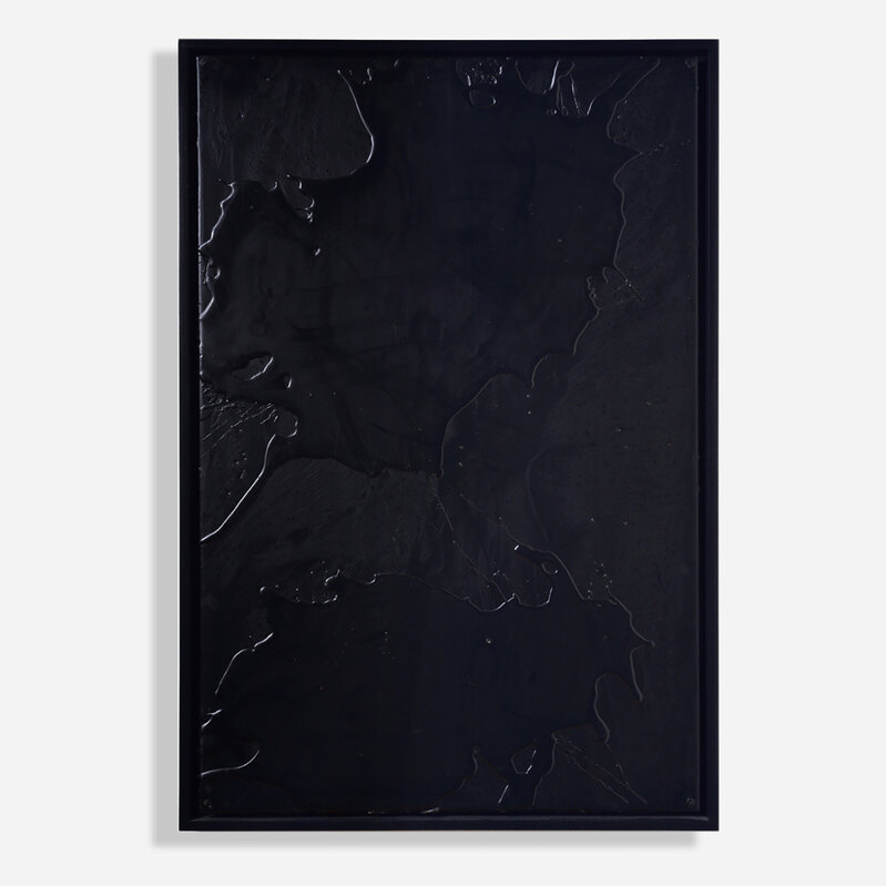 Rashid Johnson, ‘Cosmic Slop’, 2008, Painting, Black soap and microcrystalline wax on board, Artsy x Rago/Wright
