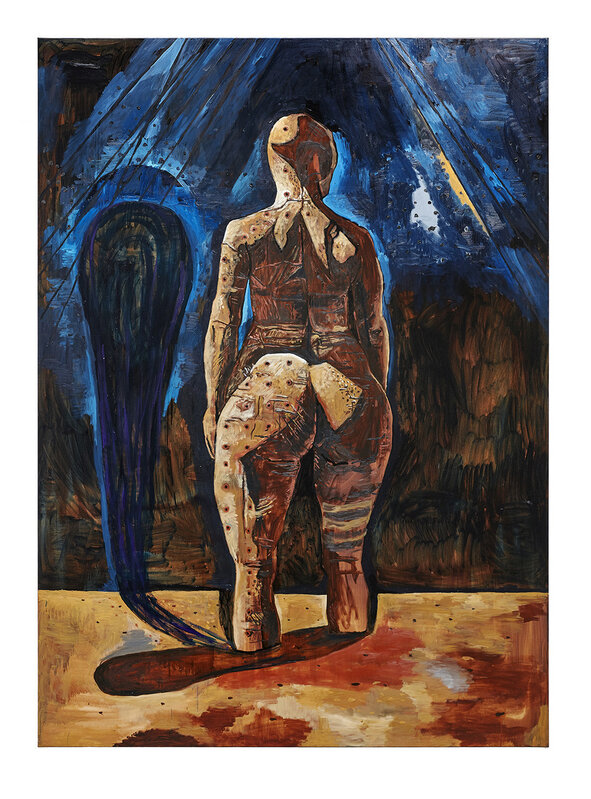 Damien Deroubaix, ‘Great American Nude 1’, 2019, Painting, Oil on canvas, In Situ - Fabienne Leclerc