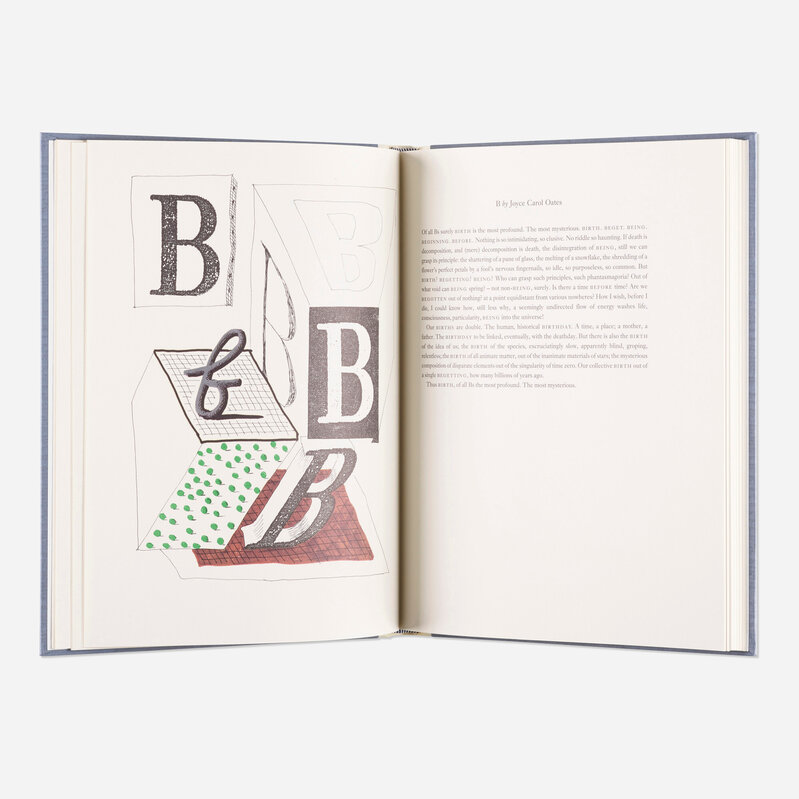 David Hockney, ‘Hockney's Alphabet’, 1991, Books and Portfolios, Lithograph and aquatint in colors in bound book, Rago/Wright/LAMA/Toomey & Co.