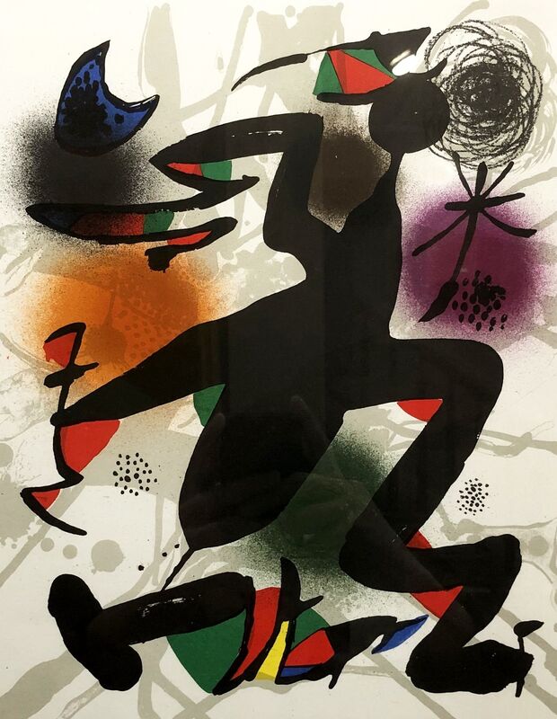 Joan Miró, ‘Plate IV’, 1977, Print, Lithograph, Georgetown Frame Shoppe