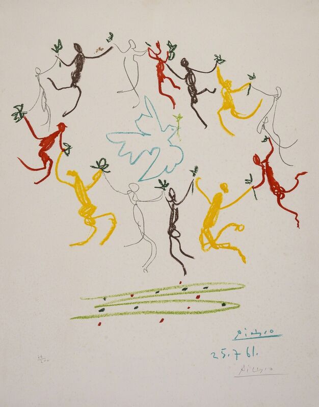 Pablo Picasso, ‘La Ronde de la Jeunesse’, Print, Lithograph printed in colours, Forum Auctions