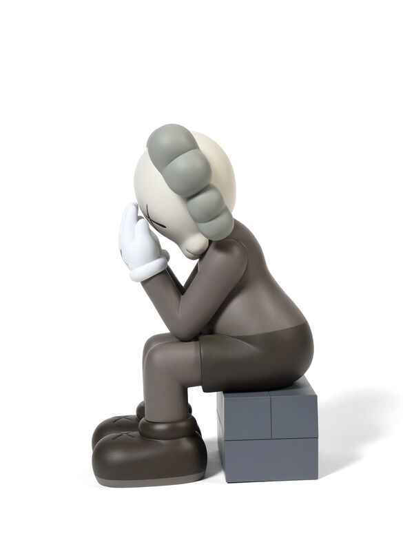 KAWS, ‘COMPANION (PASSING THROUGH) (Brown)’, 2013, Sculpture, Painted cast vinyl, DIGARD AUCTION