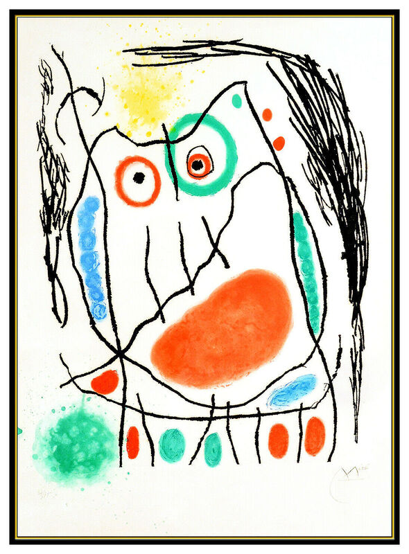 Joan Miró, ‘Grand Due I’, 1965, Print, Color Aquatint Etching on Arches Paper, Original Art Broker