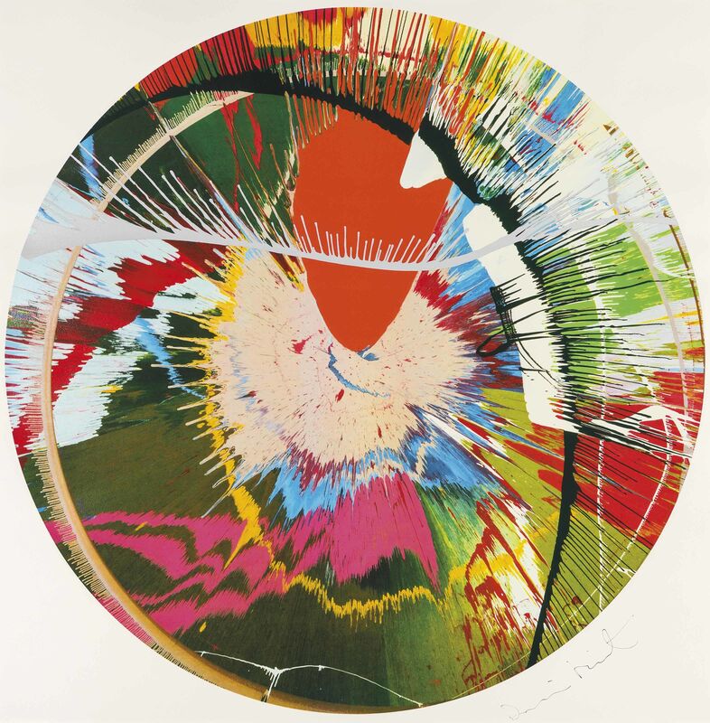 Damien Hirst, ‘Beautiful, Galactic, Exploding’, 2001, Print, Lithograpb, Eternity Gallery