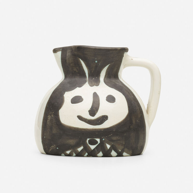 Pablo Picasso, ‘Tetes pitcher’, 1956, Design/Decorative Art, Glazed earthenware with oxidized paraffin decoration, Rago/Wright/LAMA