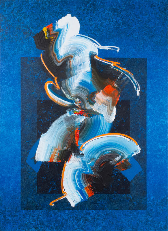 Dennis Kleidon, ‘Taliesin Unleashed #3’, 2019, Painting, Acrylic on canvas, Walter Wickiser Gallery