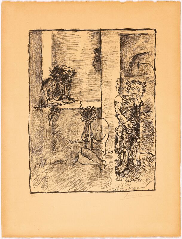Pablo Picasso, ‘Scéne antique’, 1956, Print, Lithograph, Koller Auctions
