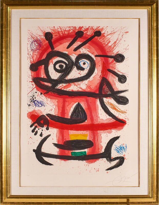 Joan Miró, ‘Mambo’, 1978, Print, Etching and aquatint in colors on Arches paper (framed), Rago/Wright/LAMA