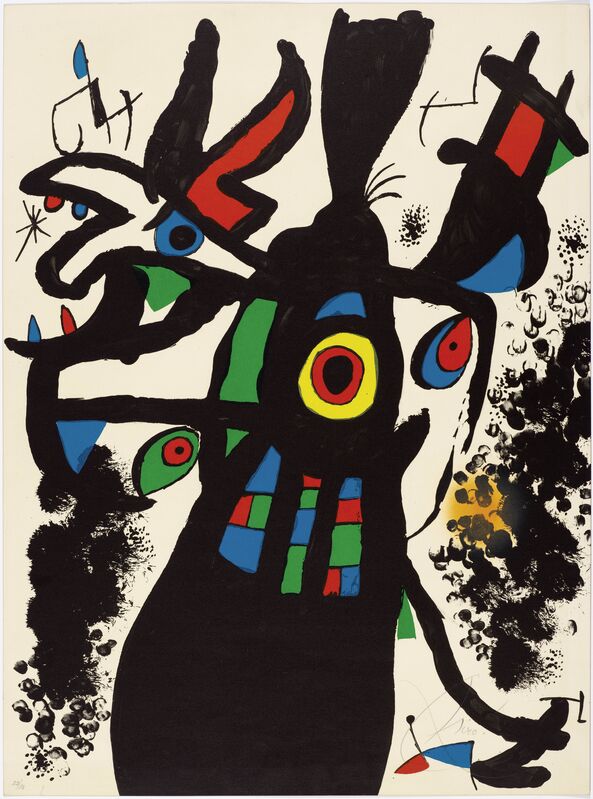 Joan Miró, ‘Montroig 3’, 1974, Print, Colour lithograph, Koller Auctions