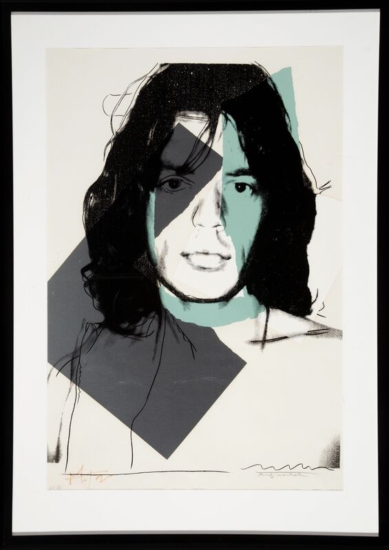 Andy Warhol, ‘Mick Jagger F&S II.138’, 1975, Print, Screenprint on Arches Aquarelle (Rough) Paper, Fine Art Mia
