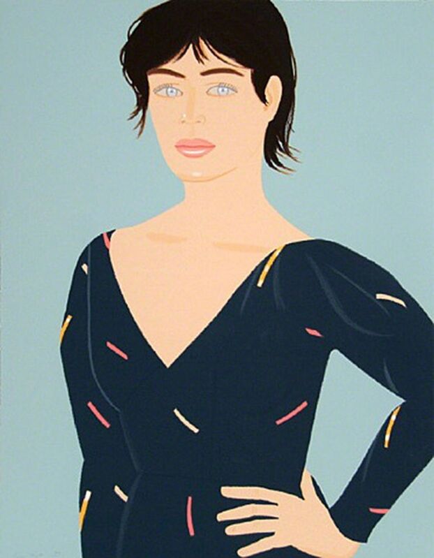 Alex Katz, ‘Grey Dress’, 1992, Print, Screenprint in colors on Arches paper, michael lisi / contemporary art