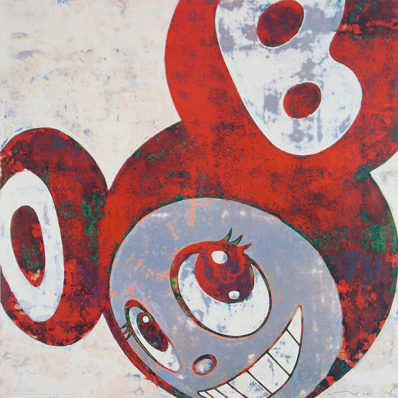 Takashi Murakami, ‘And Then And Then And Rust Red’, 2006, Print, Lithograph, Kumi Contemporary / Verso Contemporary
