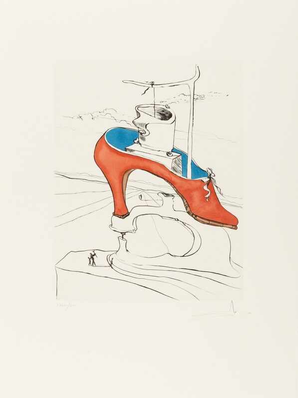 Salvador Dalí, ‘After 50 years of Surrealism (Field 74-8A-L; M&L 665-676d)’, 1974, Books and Portfolios, The rare complete portfolio, Forum Auctions