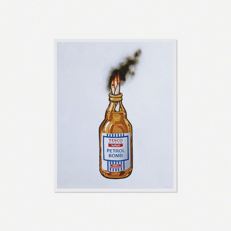 Banksy, ‘Tesco Value Petrol Bomb’, 2011, Print, Offset lithograph on paper, Rago/Wright/LAMA