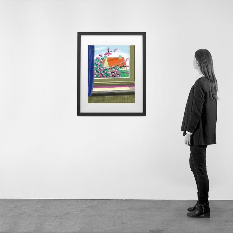 David Hockney, ‘No. 778, 17th April’, 2019, Print, 8-color inkjet print on cotton-fiber archival paper (iPad drawing ), Weng Contemporary