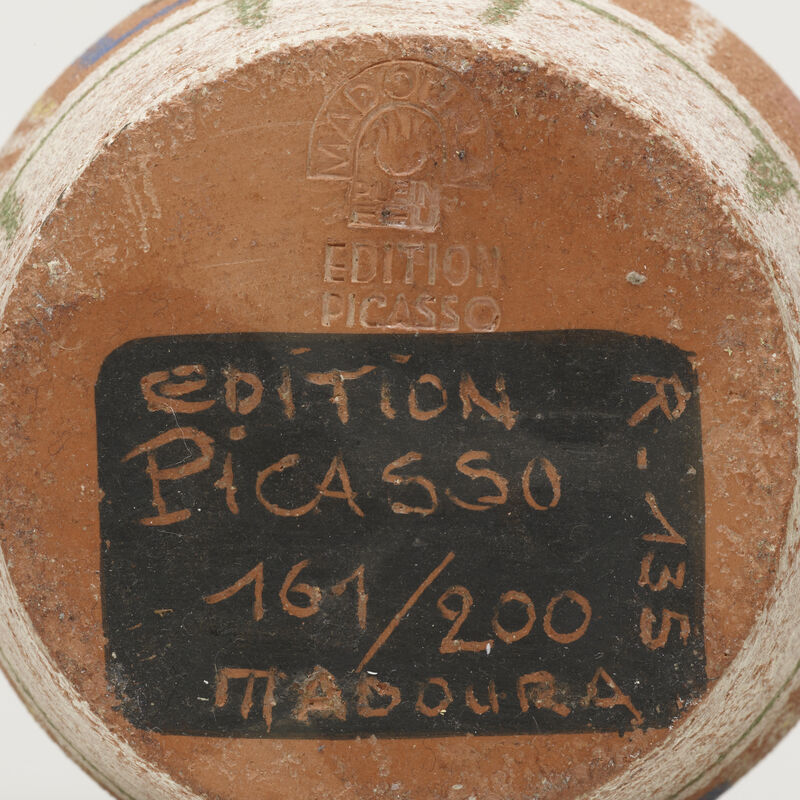Pablo Picasso, ‘Vase au Decor Pastel’, 1953, Design/Decorative Art, Earthenware with engobe decoration and enamel, Rago/Wright/LAMA