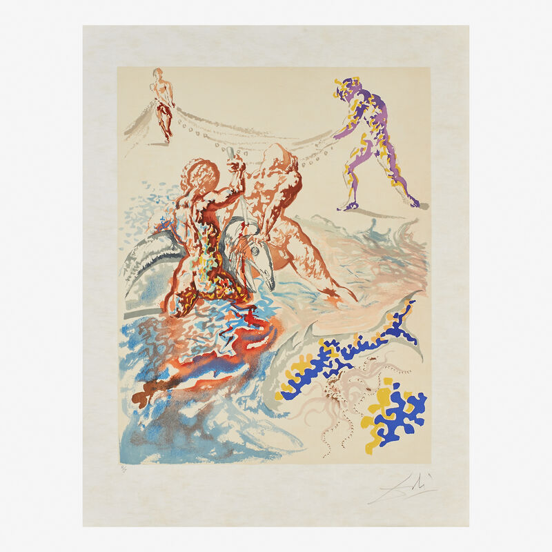 Salvador Dalí, ‘Aliyah’, 1968, Print, Twenty-five lithographs in color on Japon paper (in cloth portfolio), Rago/Wright/LAMA