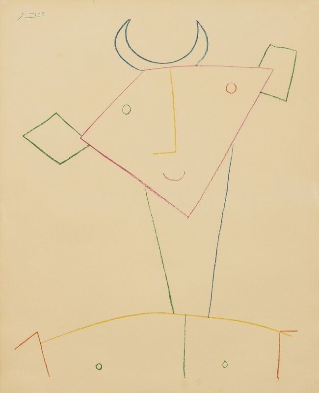Pablo Picasso, ‘Faune’, 1956, Print, Lithograph printed in colours, Forum Auctions