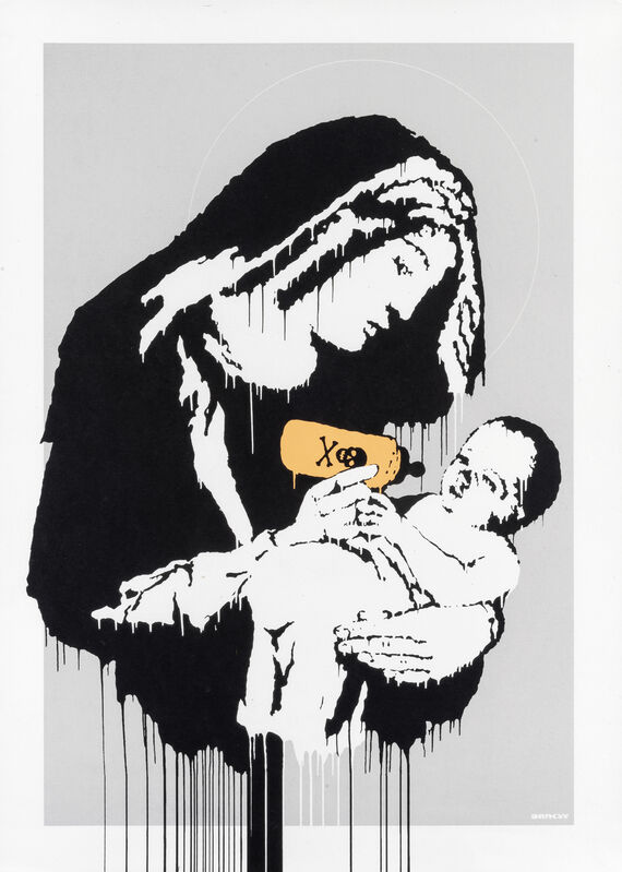 Banksy, ‘Toxic Mary’, 2004, Print, Screen print in colours on wove paper, Tate Ward Auctions