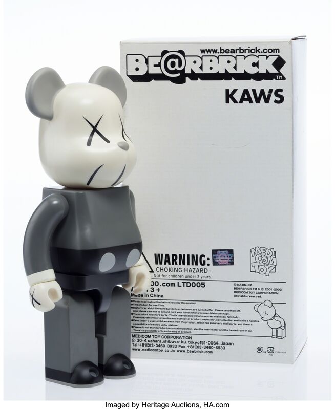 KAWS, ‘Be@rbrick Companion 400%’, 2002, Other, Painted cast vinyl, Heritage Auctions